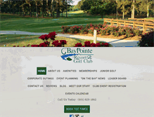 Tablet Screenshot of baypointegolfresort.com